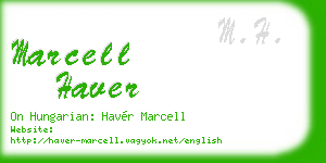 marcell haver business card